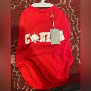 Brand new with tags dog canada sweatshirt